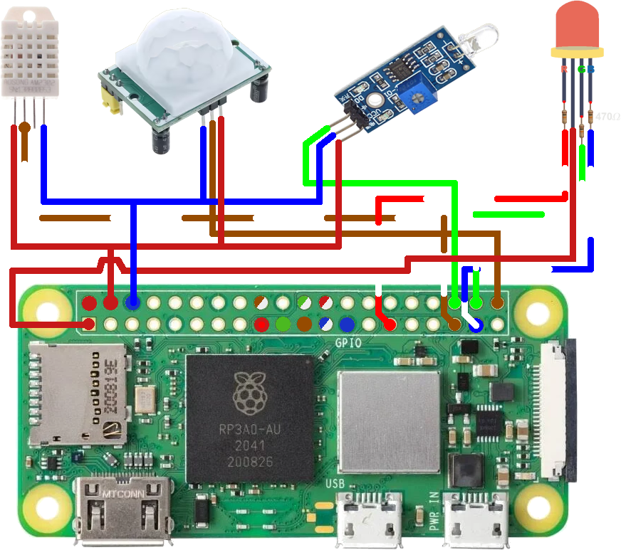 Sensor Node Wiring Diagram