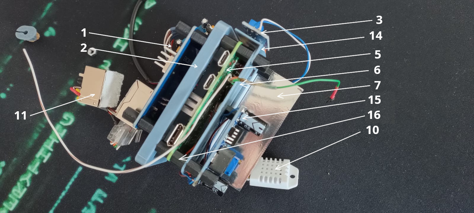 Detailed Electrical Component Map